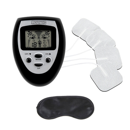 LUX FETISH ELECTRO-SEX KIT WITH STIMULATION PADS