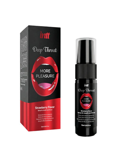 INTT - DEEP THROAT SPRAY 12ML - STRAWBERRY