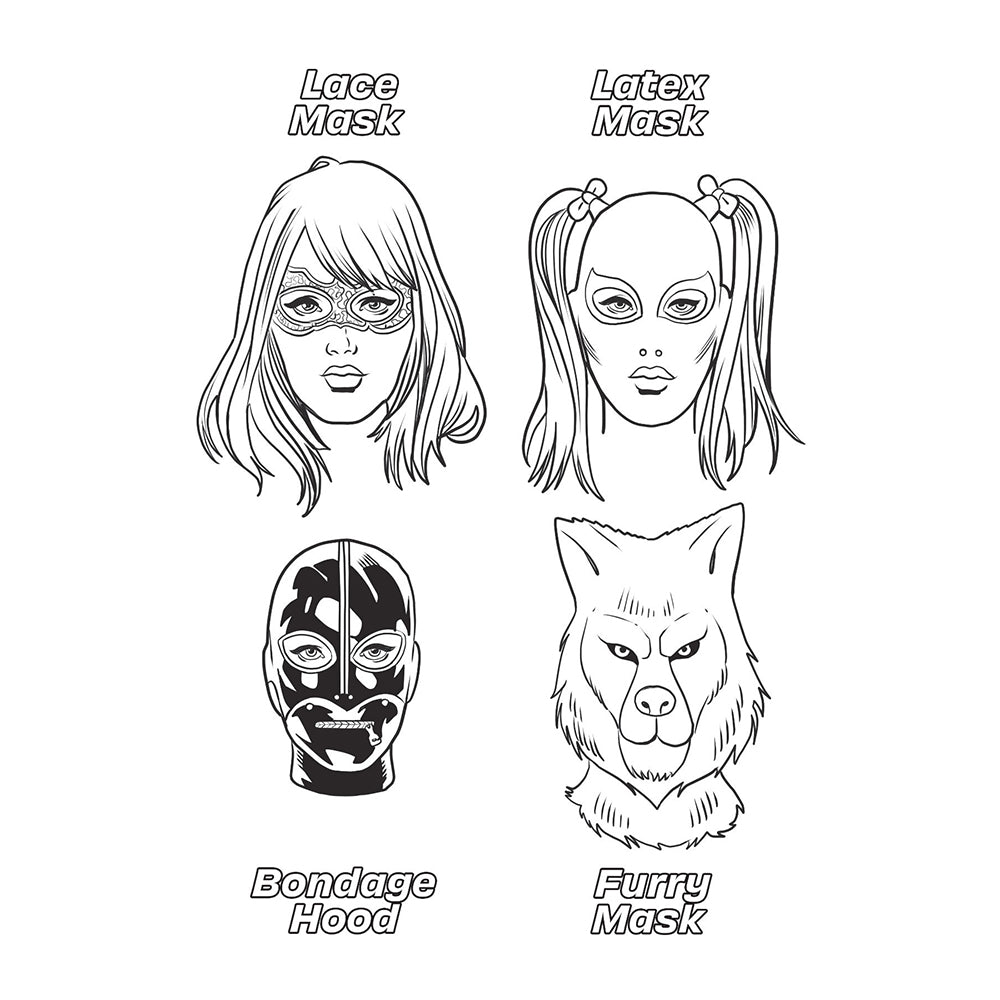 FETISHES ARE FUN COLORING BOOK