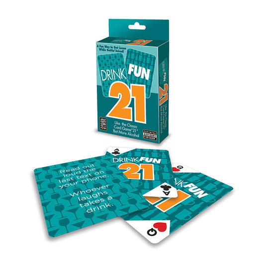 DRINK FUN 21 CARD GAME