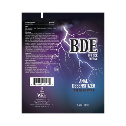 LITTLE GENIE - BDE ANAL DESENSITIZER