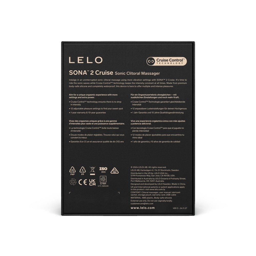 LELO - SONA 2 BLACK