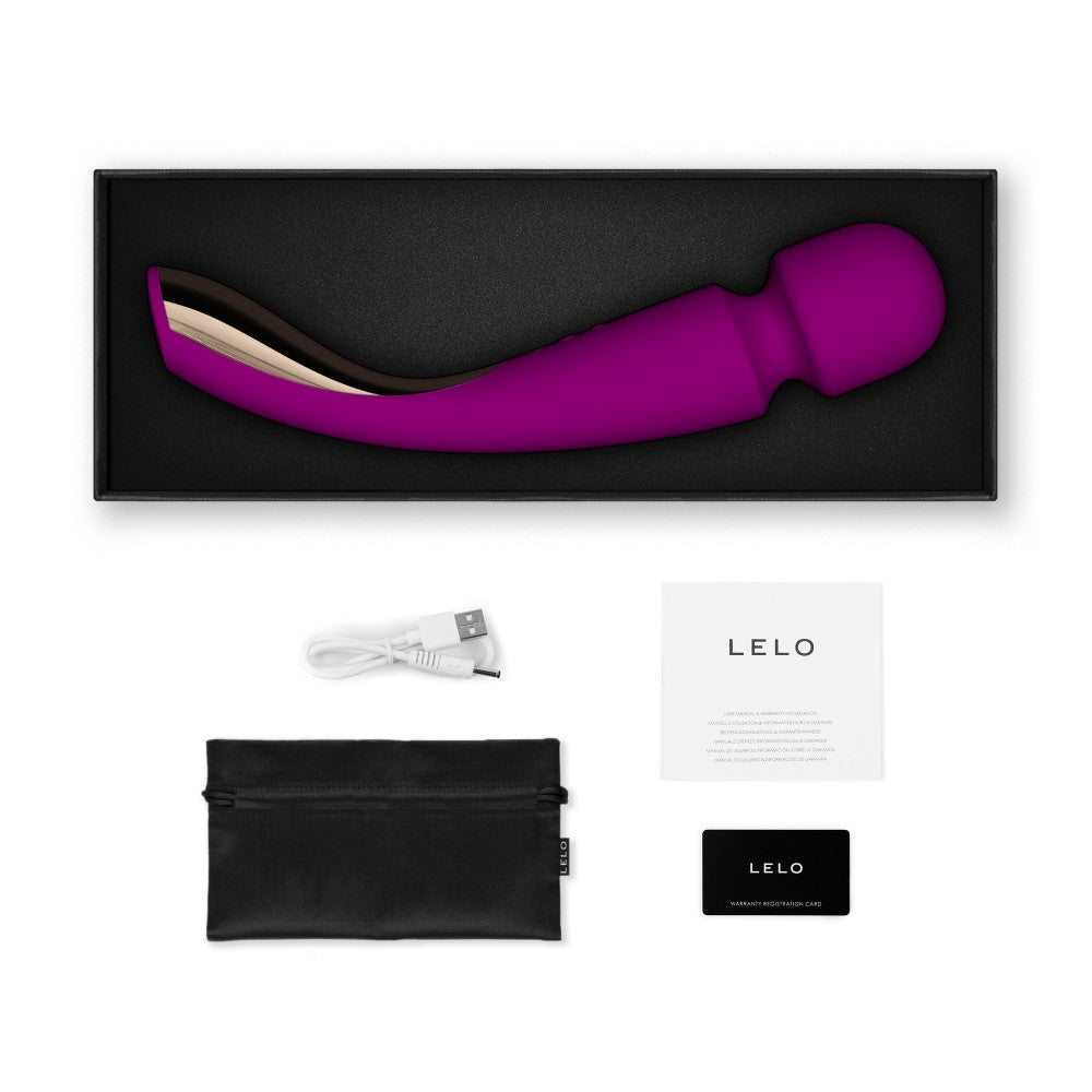 LELO - SMART WAND 2 LARGE DEEP ROSE