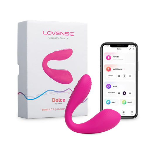 LOVENSE - DOLCE BLUETOOTH ADJUSTABLE DUAL VIBRATOR