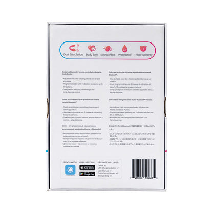 LOVENSE DOLCE BLUETOOTH ADJUSTABLE DUAL VIBRATOR