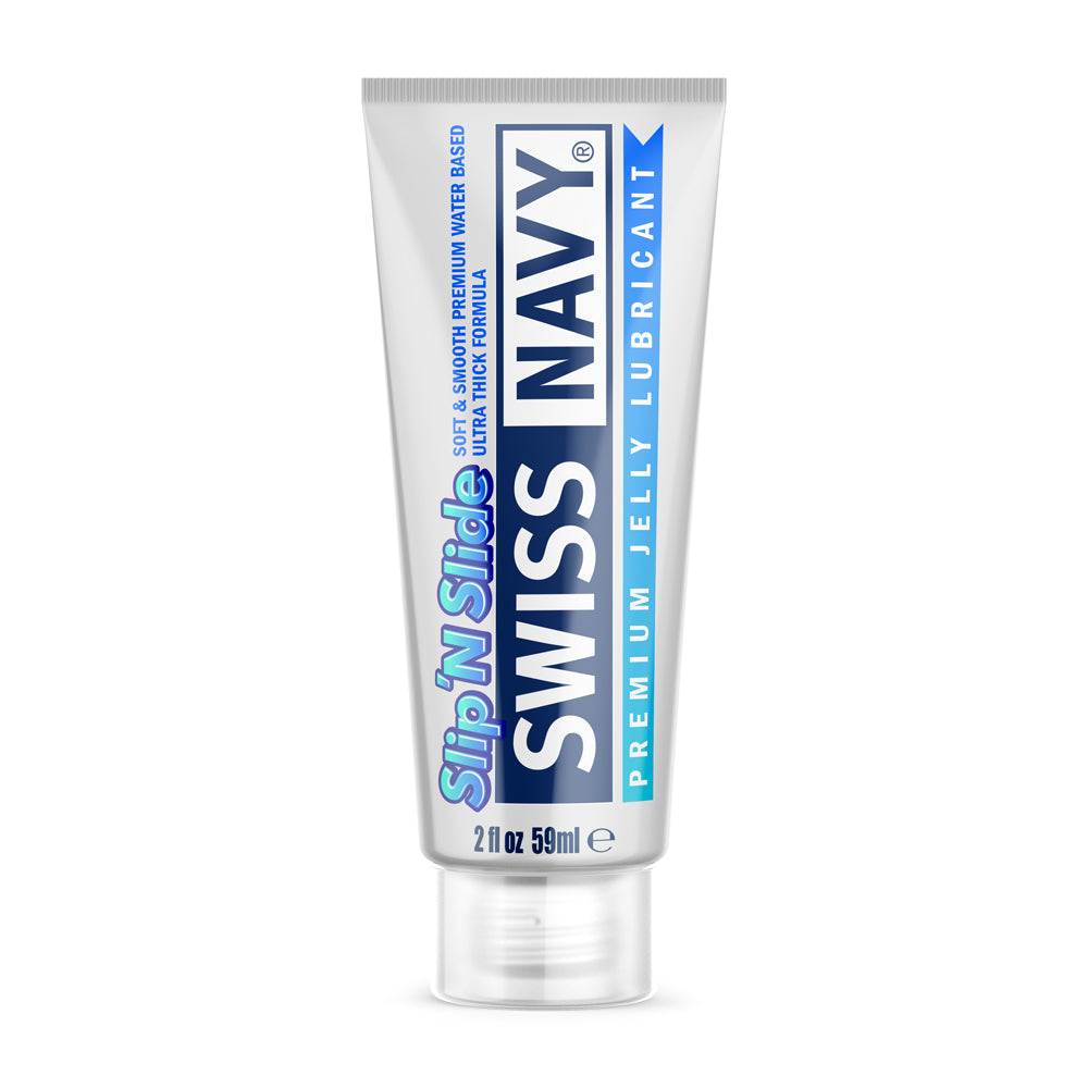 SWISS NAVY SLIP ''N SLIDE PREMIUM JELLY LUBRICANT 2 OZ.