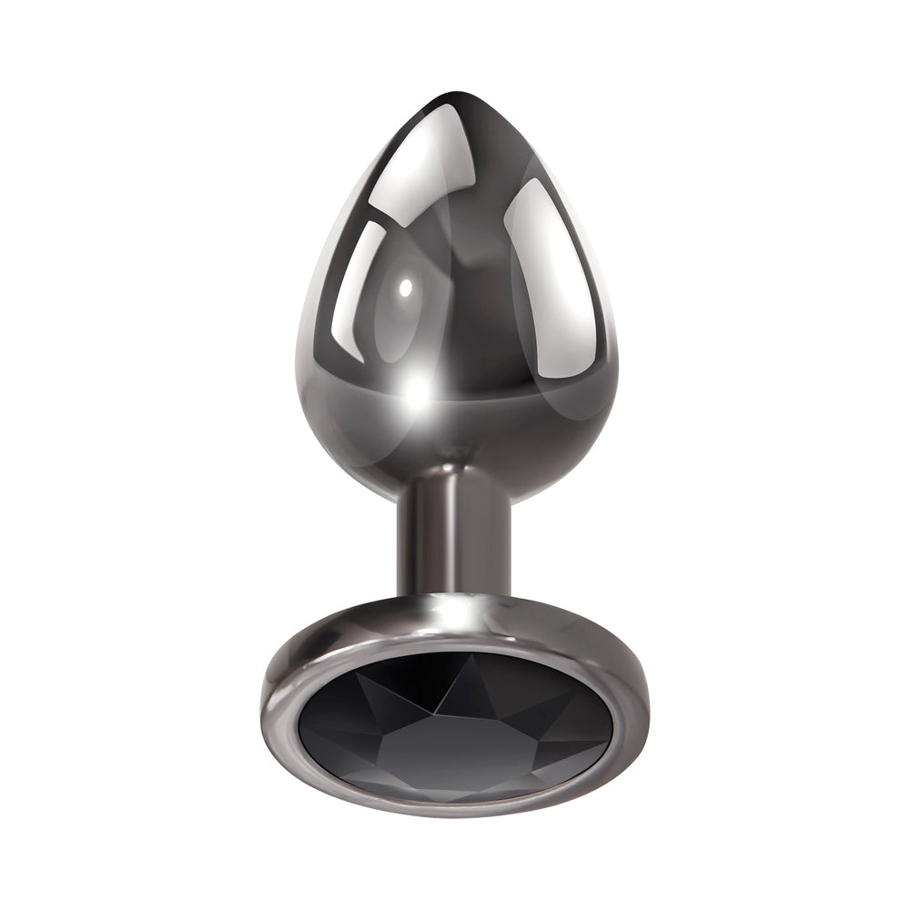 EVOLVED - TAPÓN ANAL GEMA NEGRA PEQUEÑO