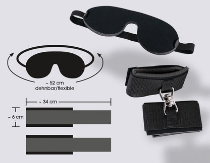 ORION - BAD KITTY - BAD KITTY WRISTCUFFS EYEMASK