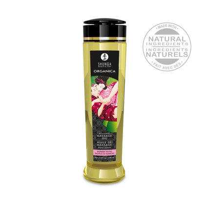 SHUNGA - MASSAGE OIL - RASPBERRY ORGANIC - 240 ML