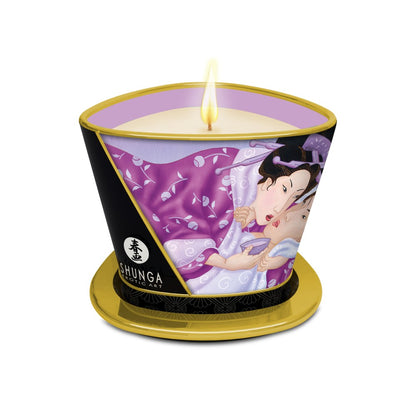 SHUNGA - MASSAGE CANDLE - LAVENDER - 170 ML