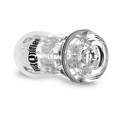 BLUSH - M FOR MEN SOFT + WET MAGNIFIER SELF-LUBRICATING SEE-THROUGH STROKER CLEAR