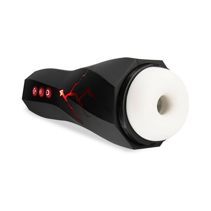 BLUSH - M FOR MEN STORM RECHARGEABLE VIBRATING SUCTION MASTURBATOR BLACK