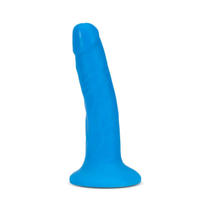 BLUSH - NEO ELITE 6 IN. SILICONE DUAL DENSITY DILDO NEON