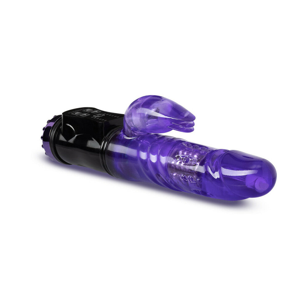 SEXY THINGS FLUTTER RABBIT DUAL STIMULATION VIBRATOR PURPLE