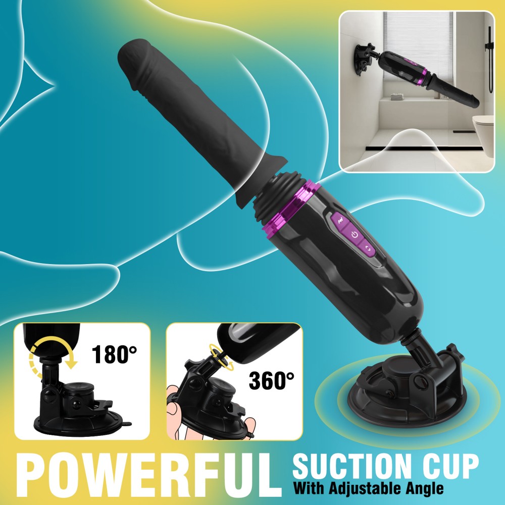 MISTRESS - HIRAM HAND-FREE THRUSTING POCKET DILDO MACHINE