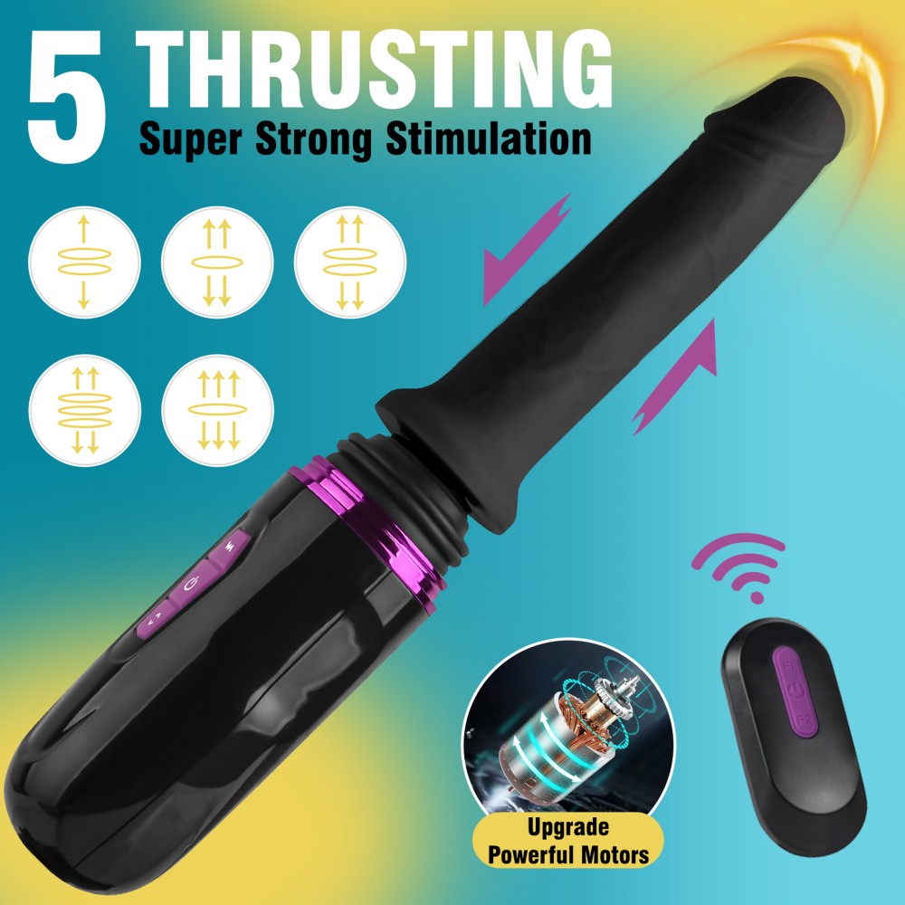 MISTRESS - HIRAM HAND-FREE THRUSTING POCKET DILDO MACHINE