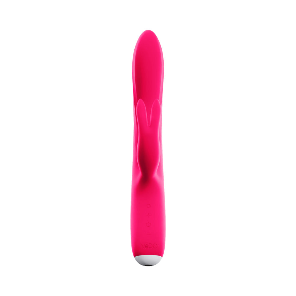 VEDO THUMPER BUNNY RECHARGEABLE DUAL VIBE PRETTY PINK