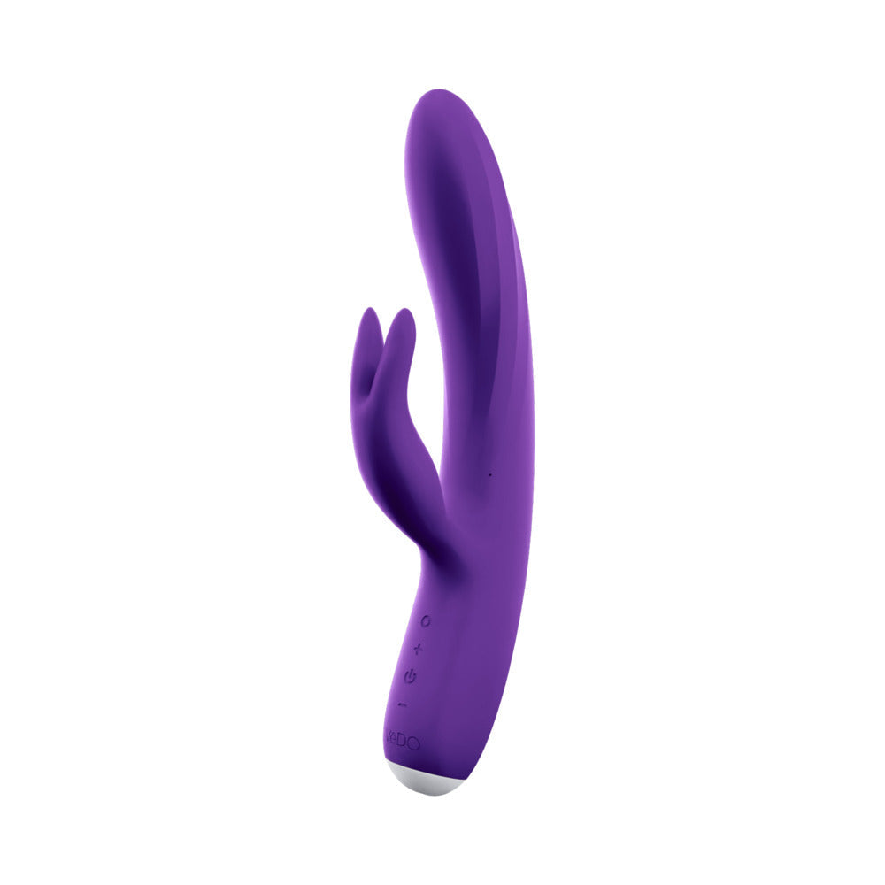 VEDO - THUMPER BUNNY RECHARGEABLE DUAL VIBE DEEP PURPLE