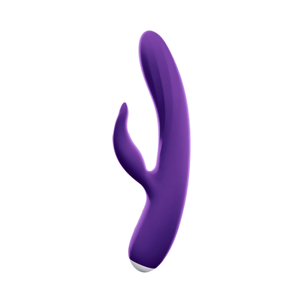 VEDO - THUMPER BUNNY RECHARGEABLE DUAL VIBE DEEP PURPLE