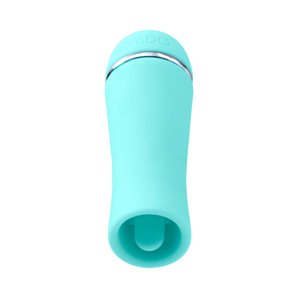 VEDO - LIKI RECHARGEABLE FLICKER VIBE TEASE ME TURQUOISE