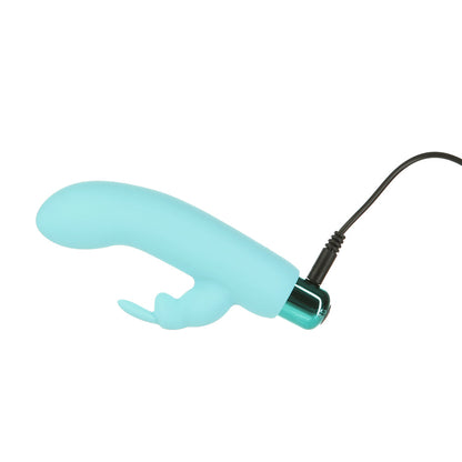BMS - POWERBULLET ALICE'S BUNNY VIBRADOR BALA RECARGABLE CON FUNDA DE SILICONA DE CONEJO