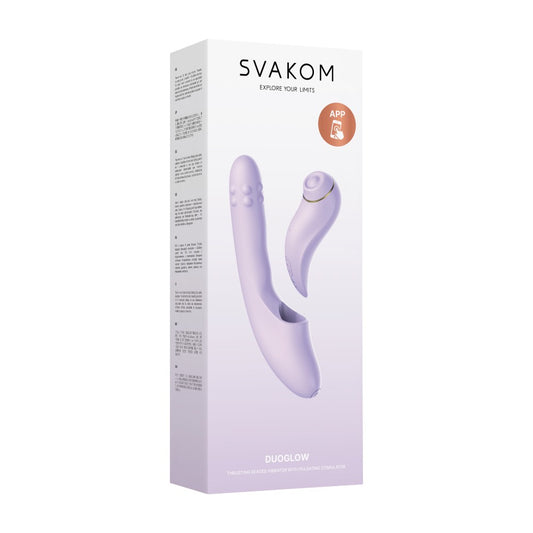 SVAKOM - DUOGLOW PASTEL LILAC