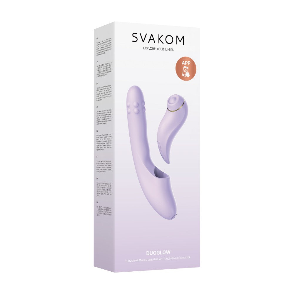 SVAKOM - DUOGLOW PASTEL LILAC