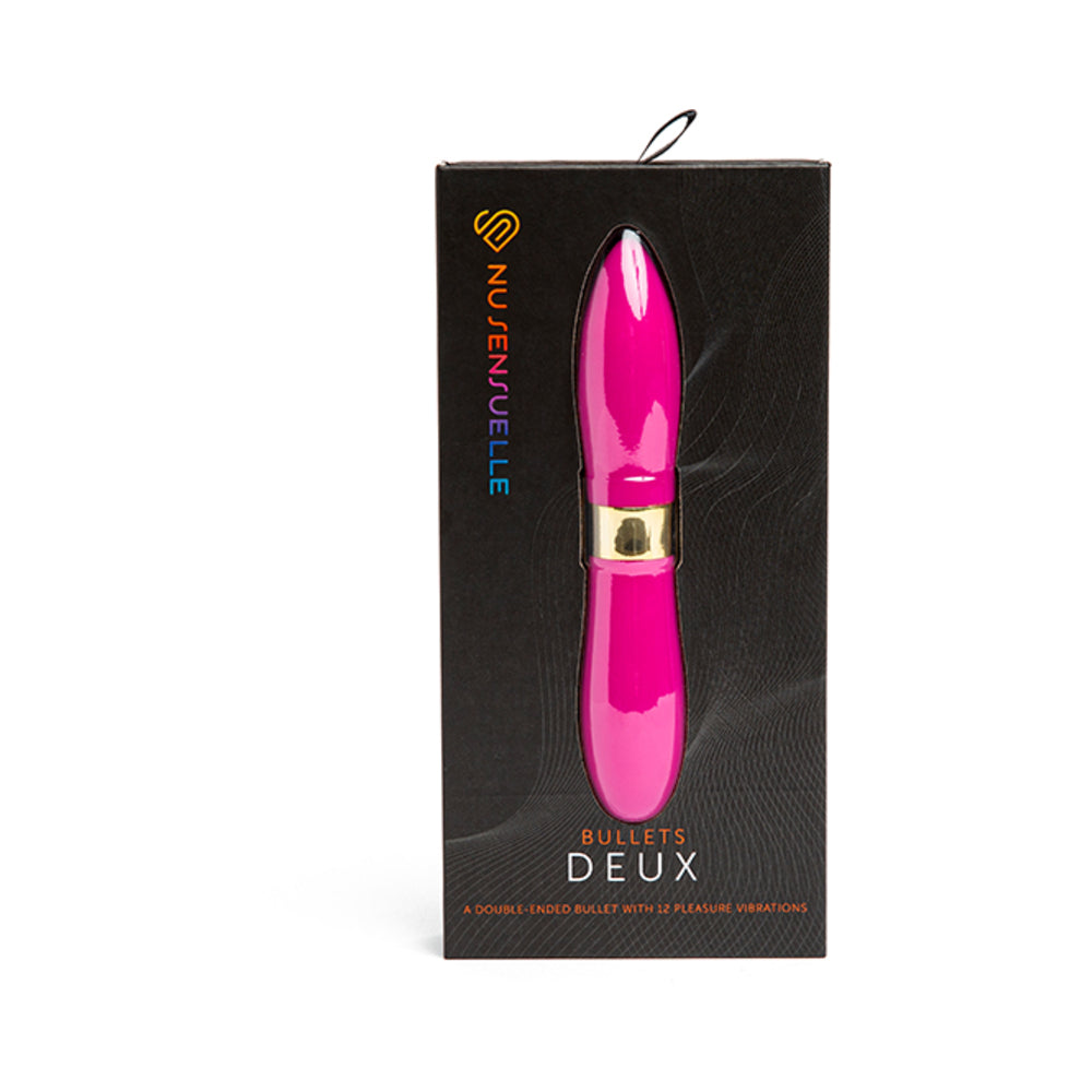 NU SENSUELLE DOUBLE-ENDED DEUX BULLET MAGENTA