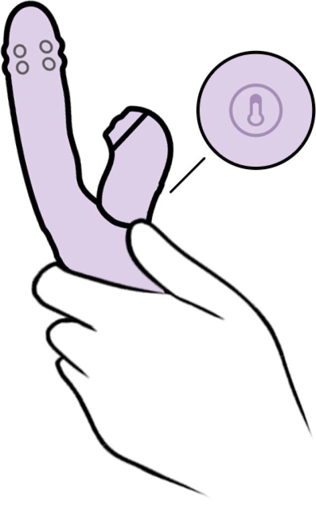 SVAKOM - DUOGLOW PASTEL LILAC