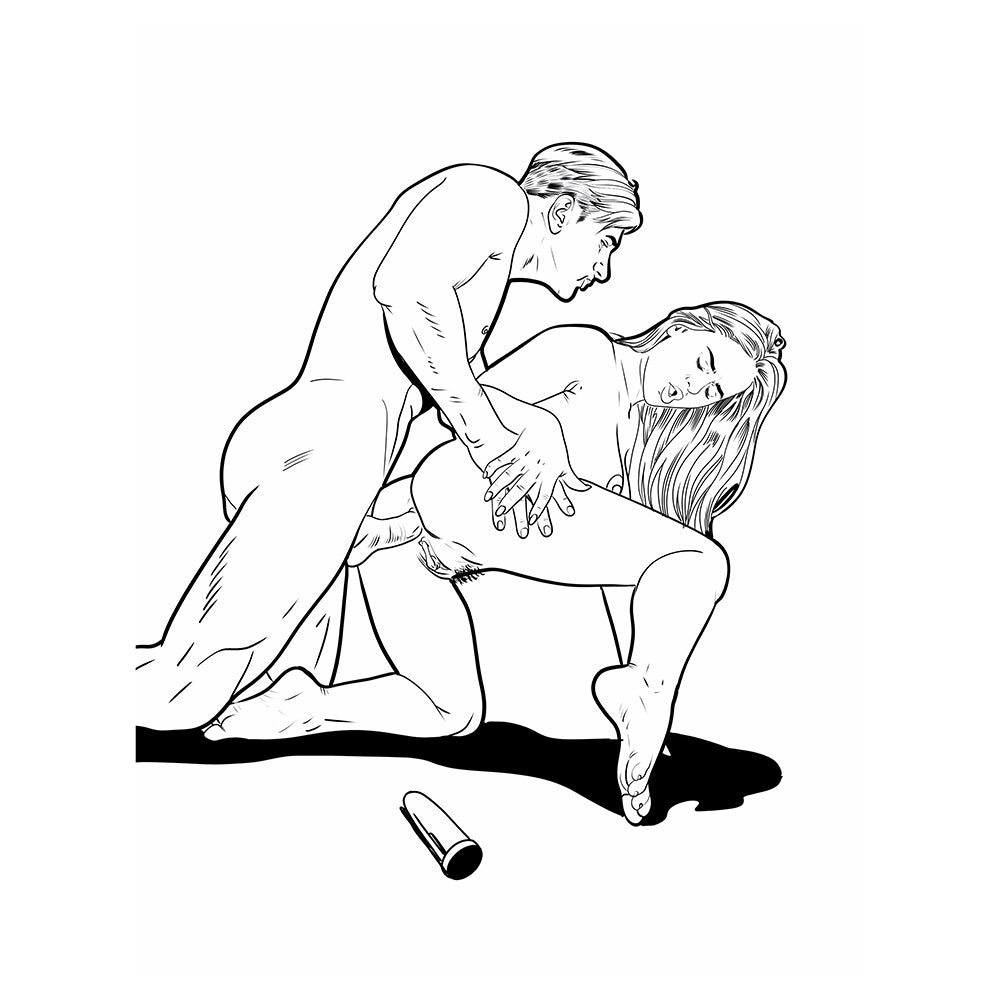 WOOD ROCKET - THE ANAL SEX COLORING BOOK
