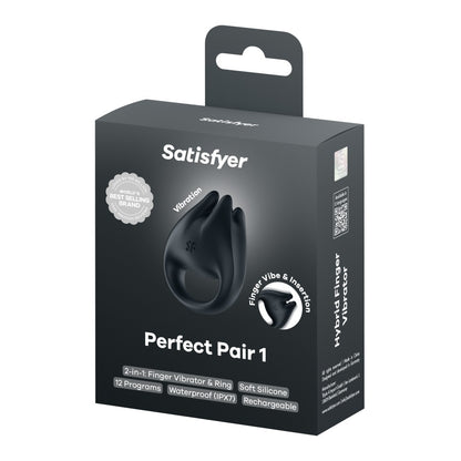 SATISFYER - PERFECT PAIR 1 - BLACK