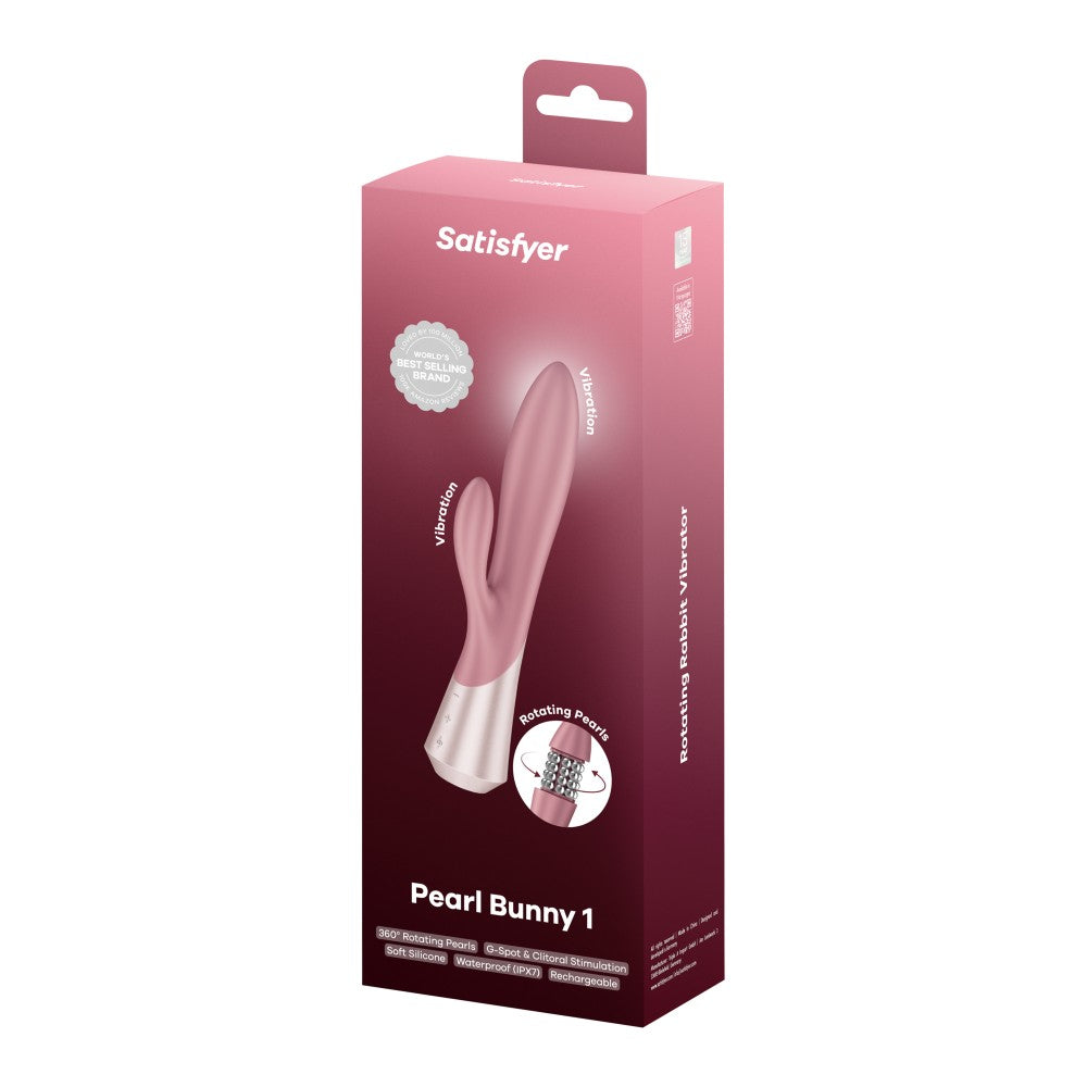 SATISFYER - PEARL BUNNY 1 - TERACOTTA