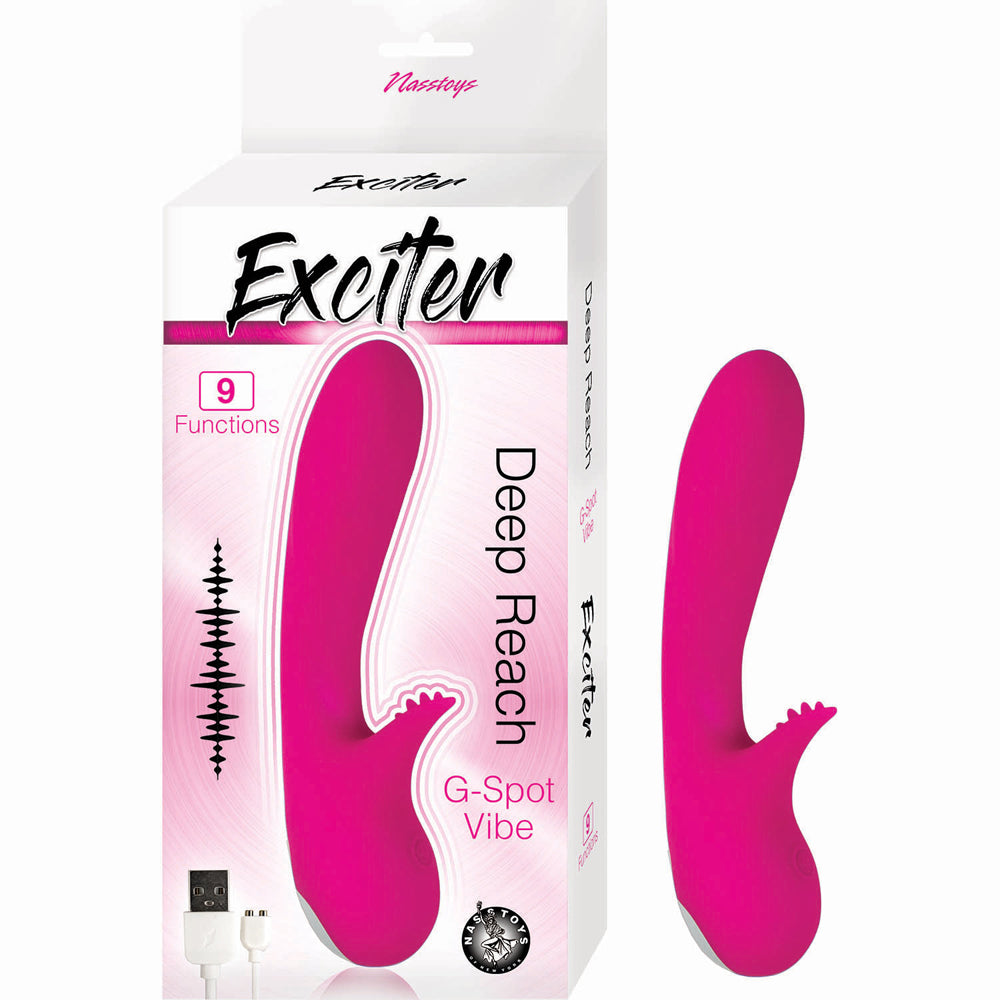 EXCITER DEEP REACH G-SPOT VIBE PINK