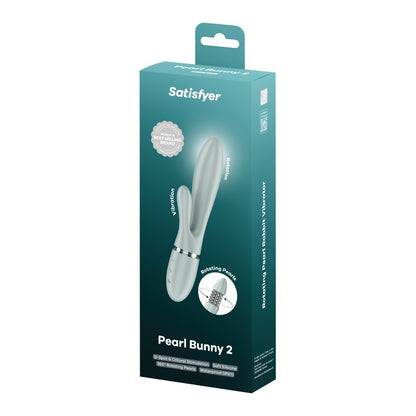 SATISFYER - PEARL BUNNY 2 - GREYGREEN