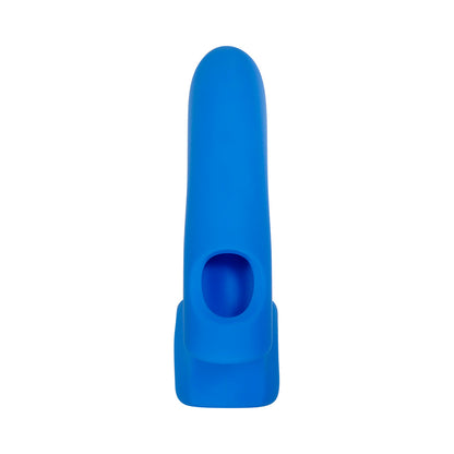 GENDER X FLICK IT RECHARGEABLE FLICKING DUAL STIMULATION SILICONE FINGER VIBRATOR BLUE