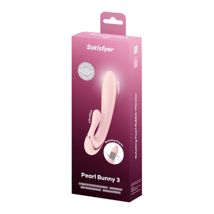 SATISFYER - PEARL BUNNY 3 - ROSE