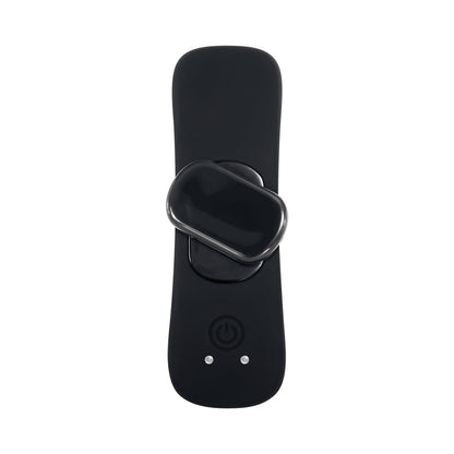 GENDER X - OUR UNDIE VIBE RECHARGEABLE REMOTE-CONTROLLED MAGNETIC SILICONE UNDERWEAR VIBRATOR BLACK