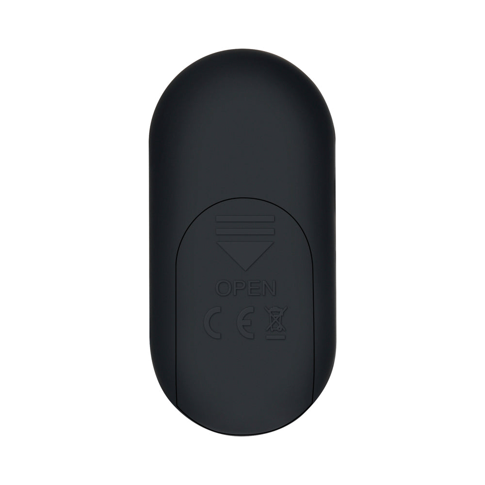 GENDER X - OUR UNDIE VIBE RECHARGEABLE REMOTE-CONTROLLED MAGNETIC SILICONE UNDERWEAR VIBRATOR BLACK