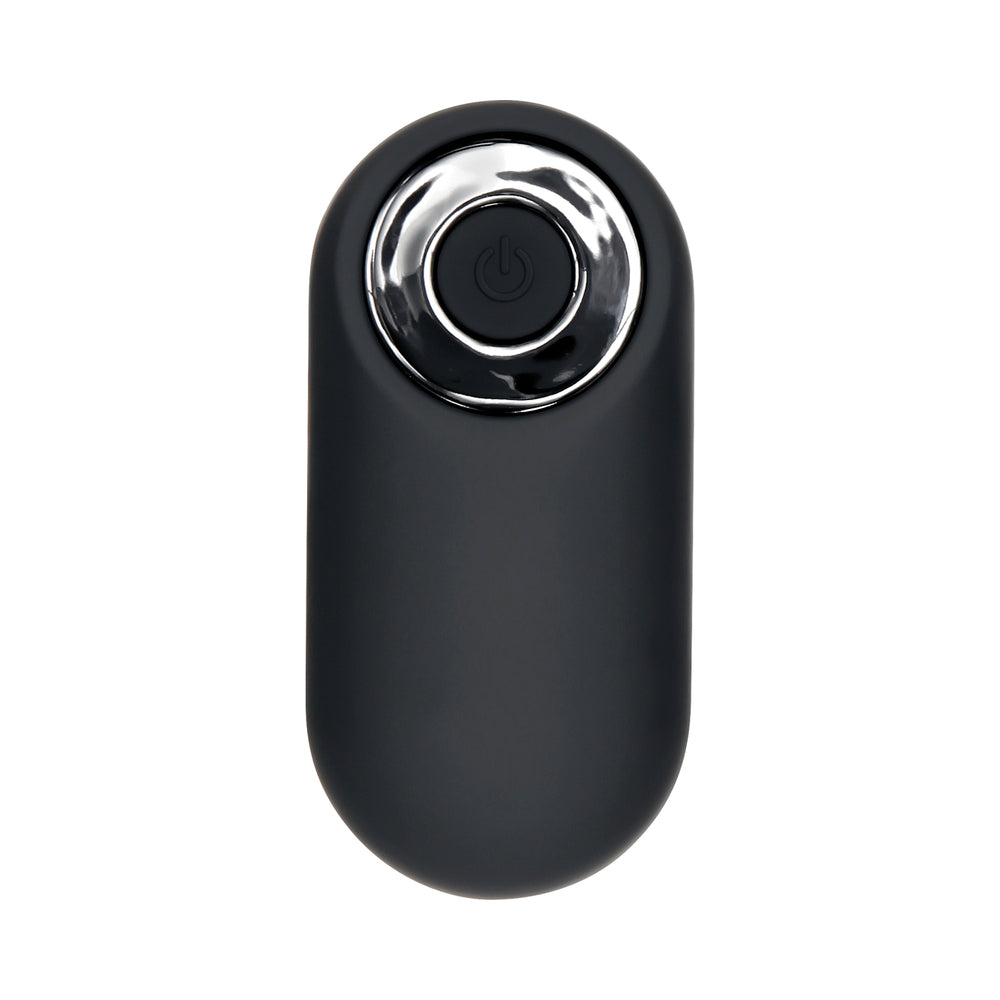 GENDER X - OUR UNDIE VIBE RECHARGEABLE REMOTE-CONTROLLED MAGNETIC SILICONE UNDERWEAR VIBRATOR BLACK