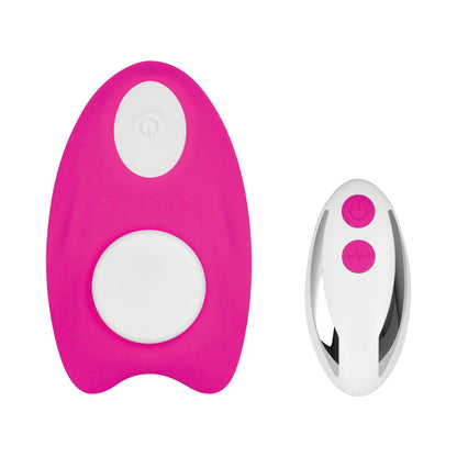 GENDER X - UNDER THE RADAR RECHARGEABLE REMOTE-CONTROLLED MAGNETIC SILICONE UNDERWEAR VIBRATOR PINK