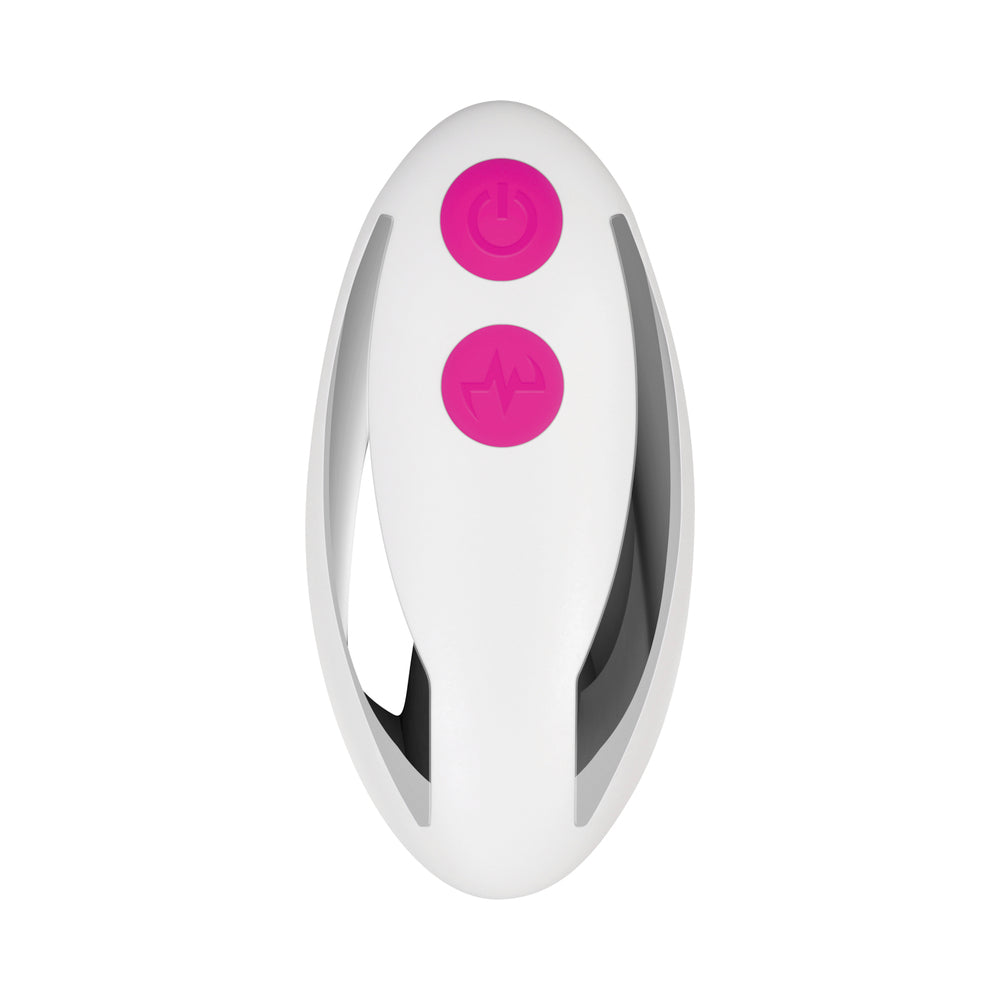 GENDER X - UNDER THE RADAR RECHARGEABLE REMOTE-CONTROLLED MAGNETIC SILICONE UNDERWEAR VIBRATOR PINK