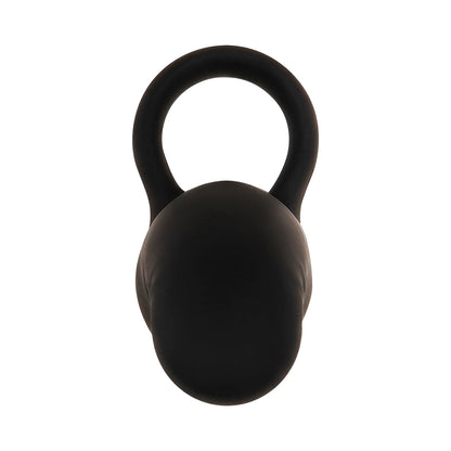 EVOLVED HOOKED ON YOU RECHARGEABLE SILICONE FINGER VIBRATOR BLACK