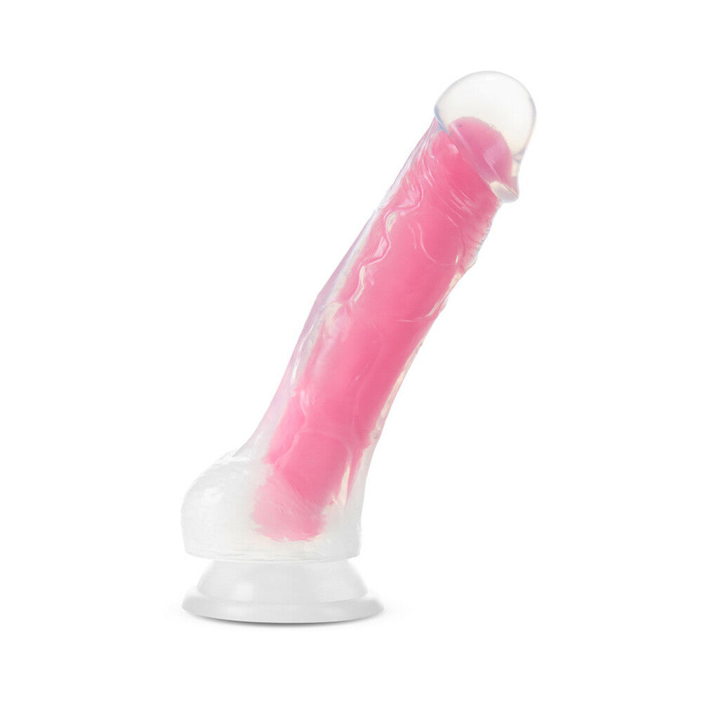 BLUSH - NEO ELITE GLOW IN THE DARK VIPER 7 IN. DUAL DENSITY DILDO NEON