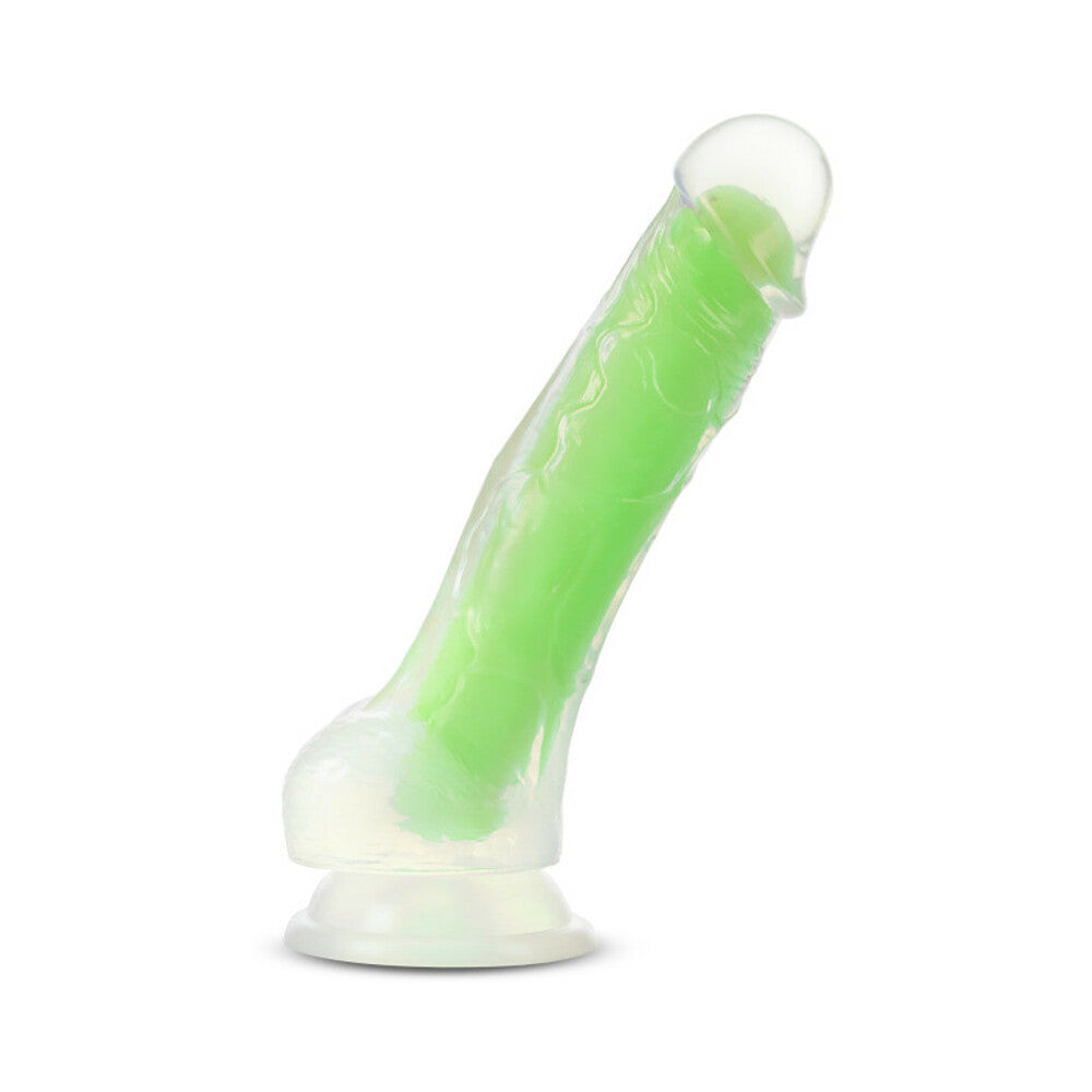 BLUSH - NEO ELITE GLOW IN THE DARK VIPER 7 IN. DUAL DENSITY DILDO NEON