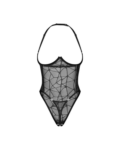 OBSESSIVE - OLIANNA CROTCHLESS TEDDY  L/XL