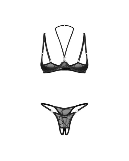 OBSESSIVE - OLIANNA 2-PCS CROTCHLESS SET  L/XL