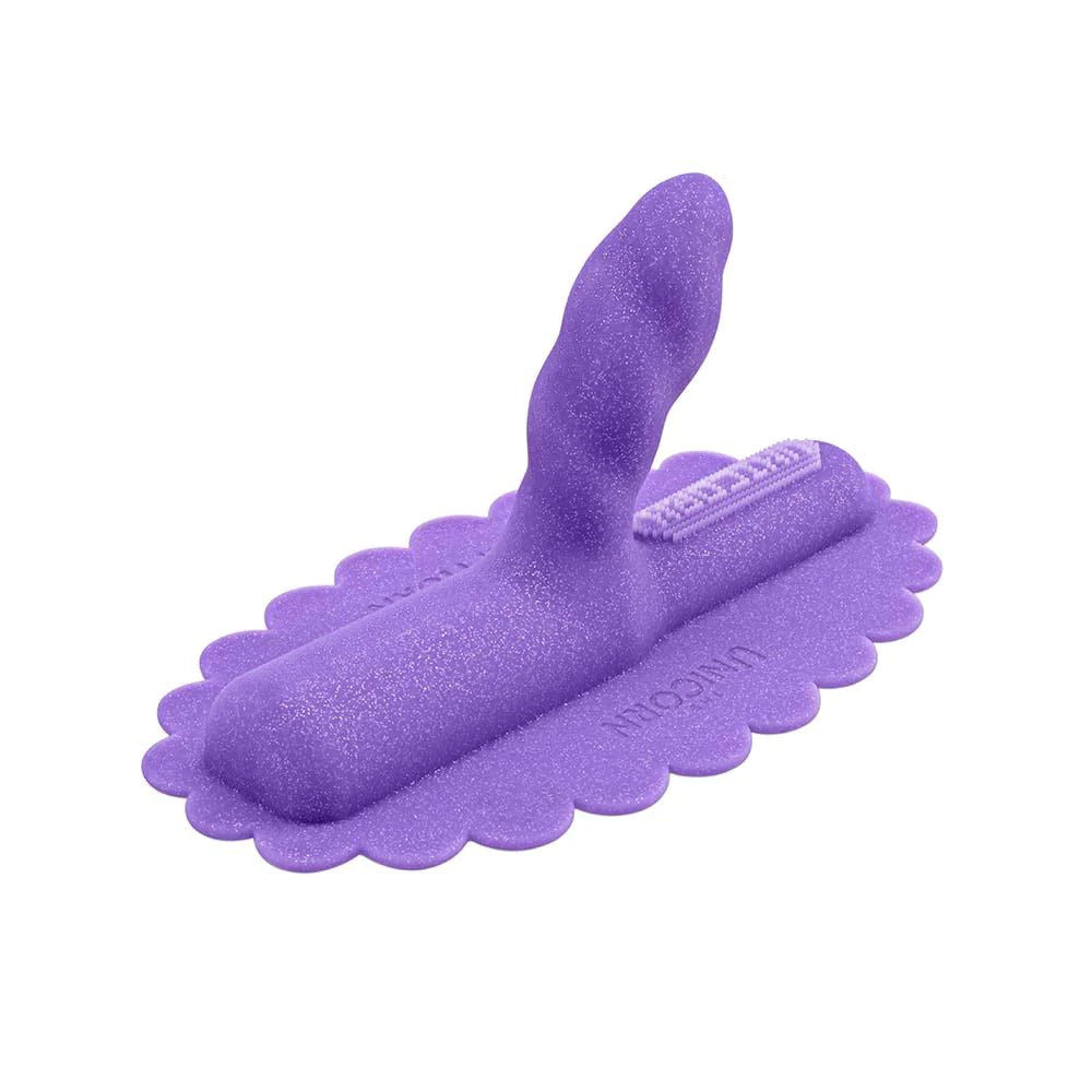 THE COWGIRL - THE UNICORN UNI HORN TWISTED TEXTURED SILICONE ATTACHMENT