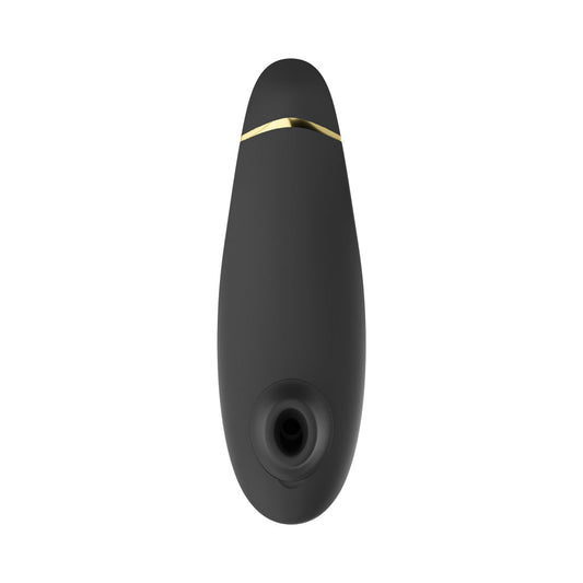 WOMANIZER - PREMIUM 2 RECHARGEABLE SILICONE LUXURIOUS PLEASURE AIR CLITORAL STIMULATOR BLACK
