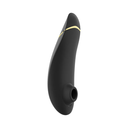 WOMANIZER - PREMIUM 2 RECHARGEABLE SILICONE LUXURIOUS PLEASURE AIR CLITORAL STIMULATOR BLACK