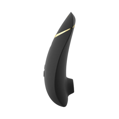 WOMANIZER PREMIUM 2 RECHARGEABLE SILICONE LUXURIOUS PLEASURE AIR CLITORAL STIMULATOR BLACK